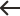 Arrow left icon